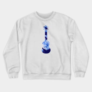 Floral Ukulele Crewneck Sweatshirt